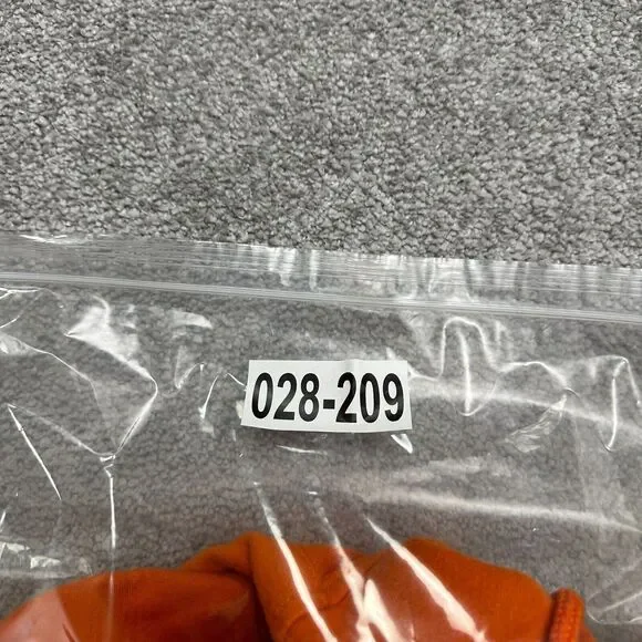 The North Face Hoodie Sweatshirt Mens Small Orange Fleece Casual Graphic Outdoor - Picture 9 of 9